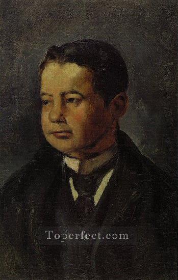 Portrait of a Man 1899 Pablo Picasso Oil Paintings